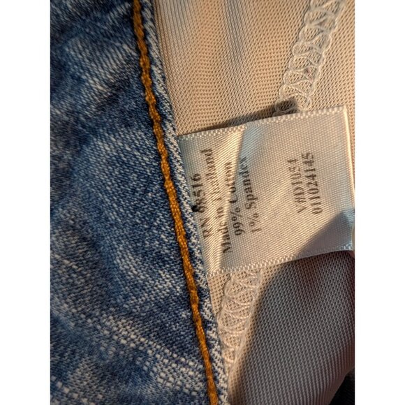 Coldwater Creek Womens Straight Leg Jeans Size 12 Blue Denim - Picture 4 of 6
